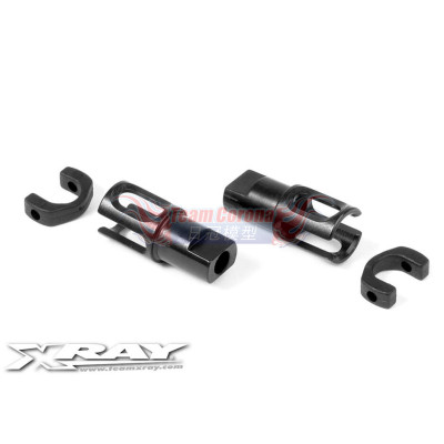 XRAY 305137 Solid Axle Driveshaft Adapter - HUDY Spring Steel™ (2)